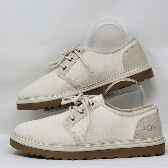 UGG Australia 1129070 Whitecap Low Canvas Shoes Mens Size 12 NEW - Picture 2 of 12